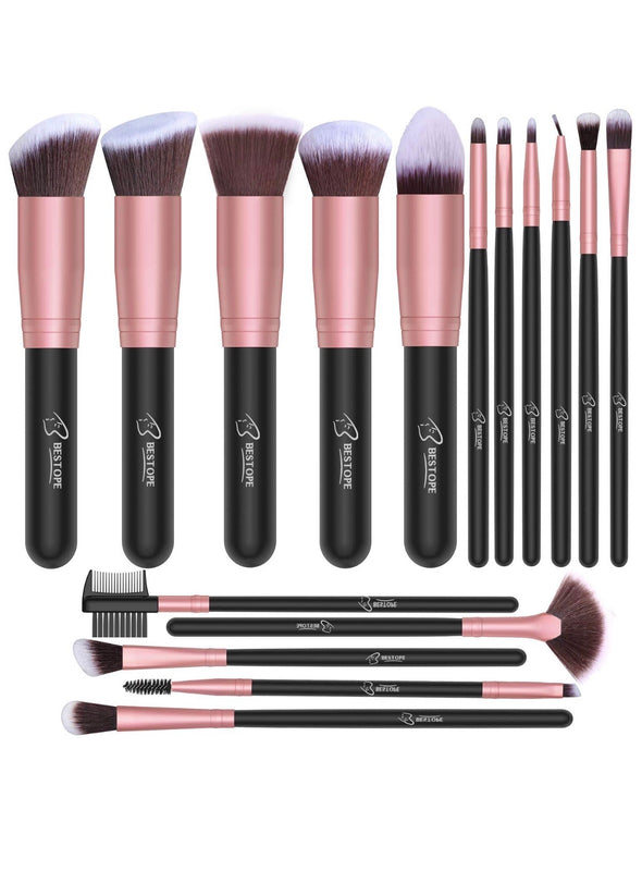 16 pcs make up brushes set