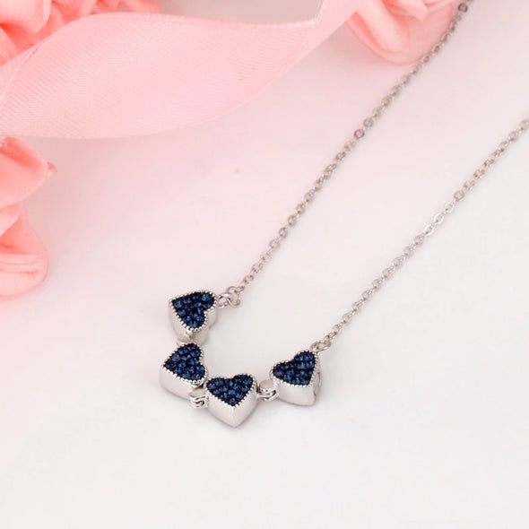 2-in-1 Heart Pendant Necklace