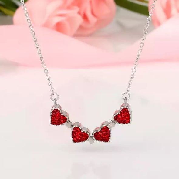 2-in-1 Heart Pendant Necklace