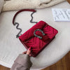 Women’s Vintage Velvet Clutch Purse Shoulder Bag