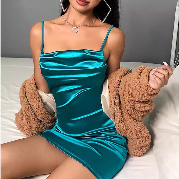 Satin Silk Dress